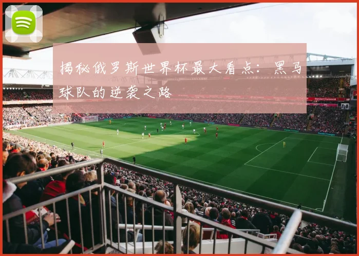 揭秘俄罗斯世界杯最大看点:黑马球队的逆袭之路